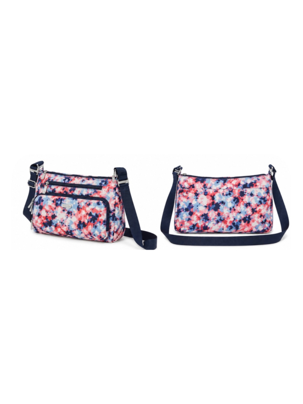 Baggallini Crossbody Day to Day Bag One Size Multi-color Floral NWT